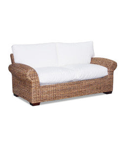 Divano LUNA in Abaca 2 Posti Con Cuscini 192x93x75H Online