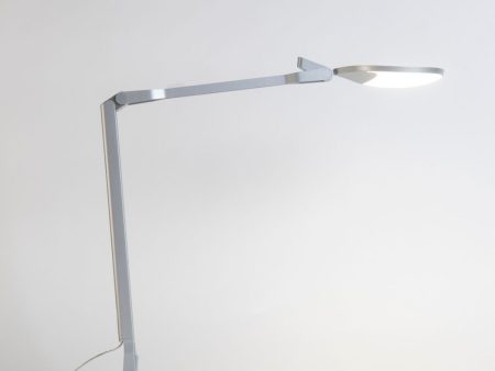 Splitty Reach Silver Contemporary LED Desk Lamp with Table Base and USB Port Sale