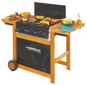 Barbecue CAMPINGAZ  Dualgas Adelaide 3 Woody DG 97338 Discount