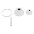 Maverick LED Ceiling Fan Custom Finish Kit Matte White Finish Online Hot Sale