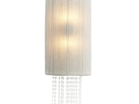 Crystal Reign 26  2 Lights Wall Sconce Silver Finish Online Sale