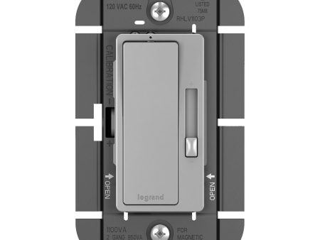 radiant 1100W 3-Way Magnetic Low-Voltage Dimmer Switch, Gray Online