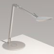 Splitty Reach Silver Contemporary LED Desk Lamp with Wireless Charging Base and USB Port Discount